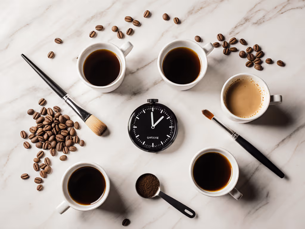 grinder_adjustment_workflow_with_coffee_cups_and_timer