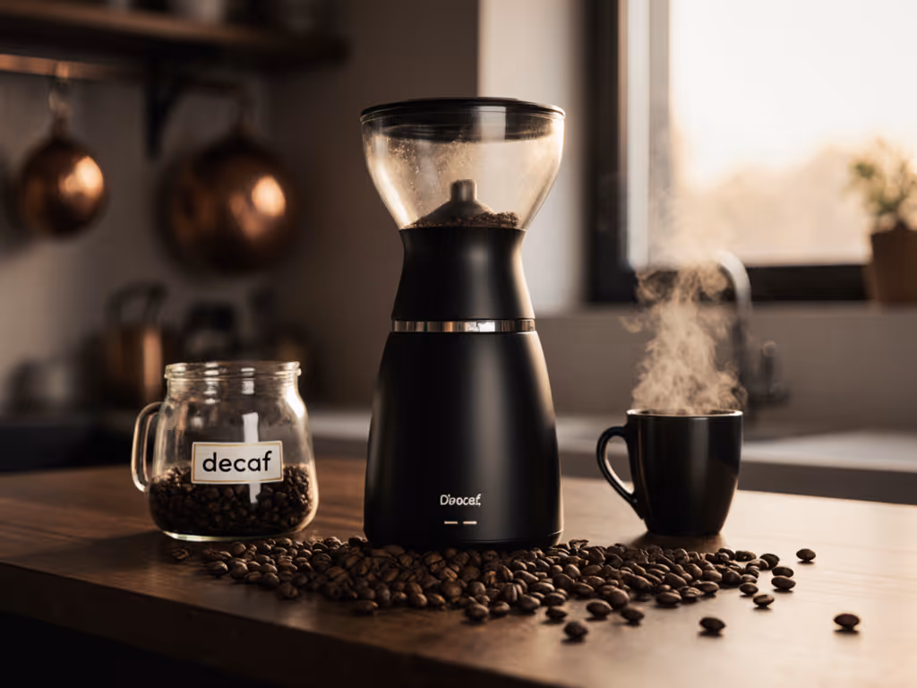 Quiet Coffee Grinder for Decaf: Beat Density & Consistency Issues