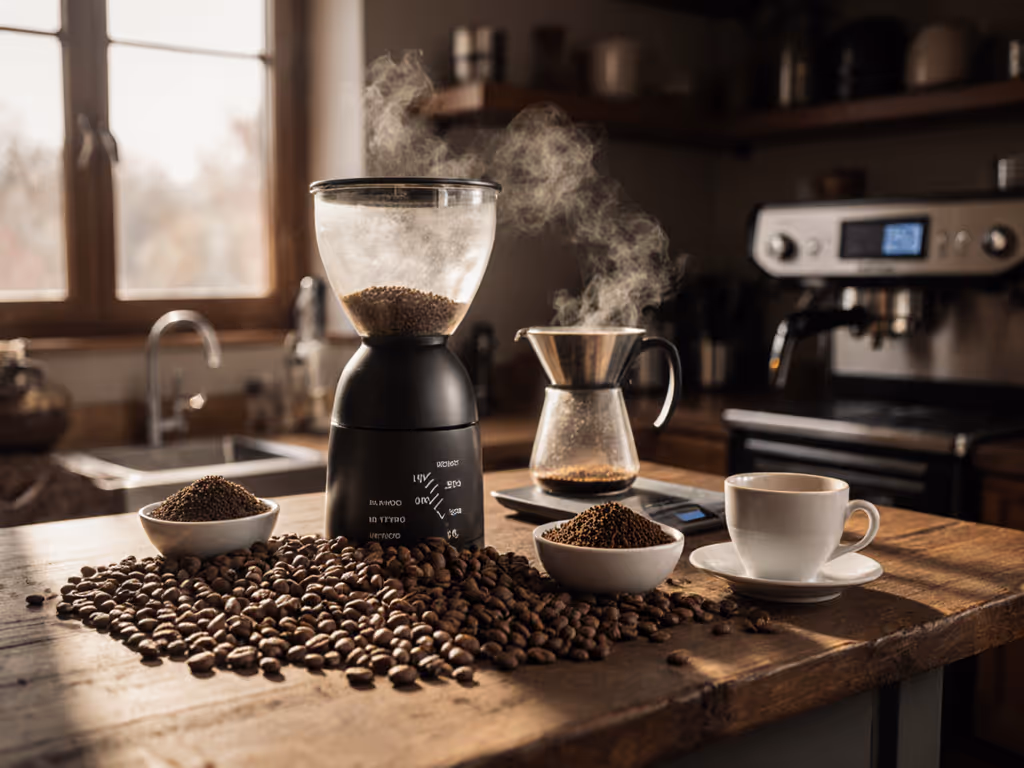 Stable Grind Settings for Roast Density Changes